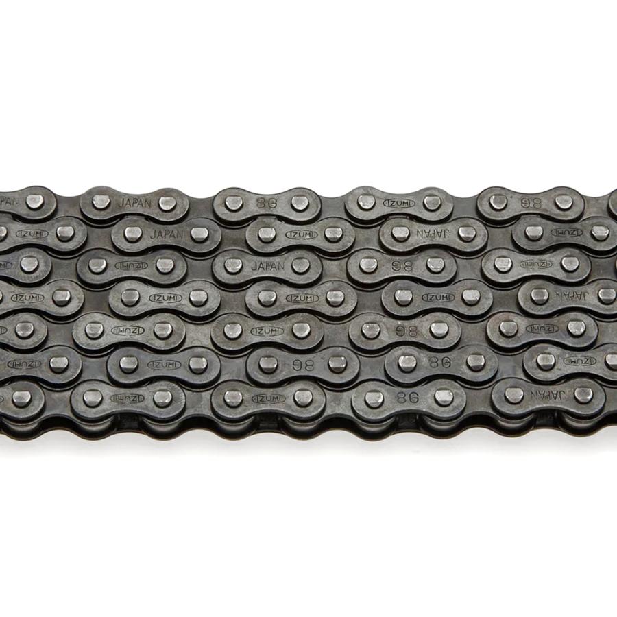 IZUMI イズミ 410 Chain - Black (1/8) 410チェーン 自転車 ブラック  