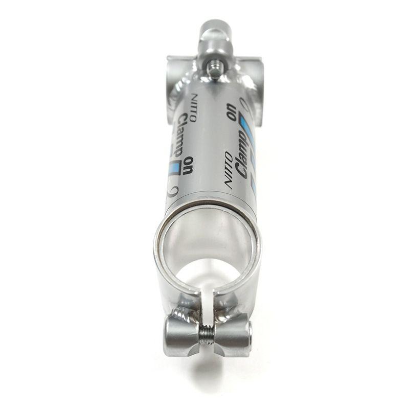 NITTO 日東 ニットー Clamp on UI-2 Ahead Stem (Silver , 1-1/8 NITTO 日東 ニットー Clamp on UI-2 Ahead Stem (Silver , 1-1/8