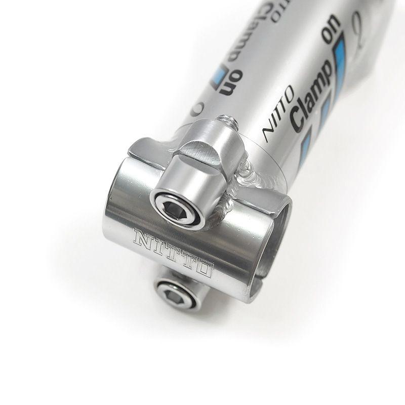 NITTO 日東 ニットー Clamp on UI-2 Ahead Stem (Silver , 1-1/8" , 26.0mm) アヘッドステム 自転車｜parksider｜10