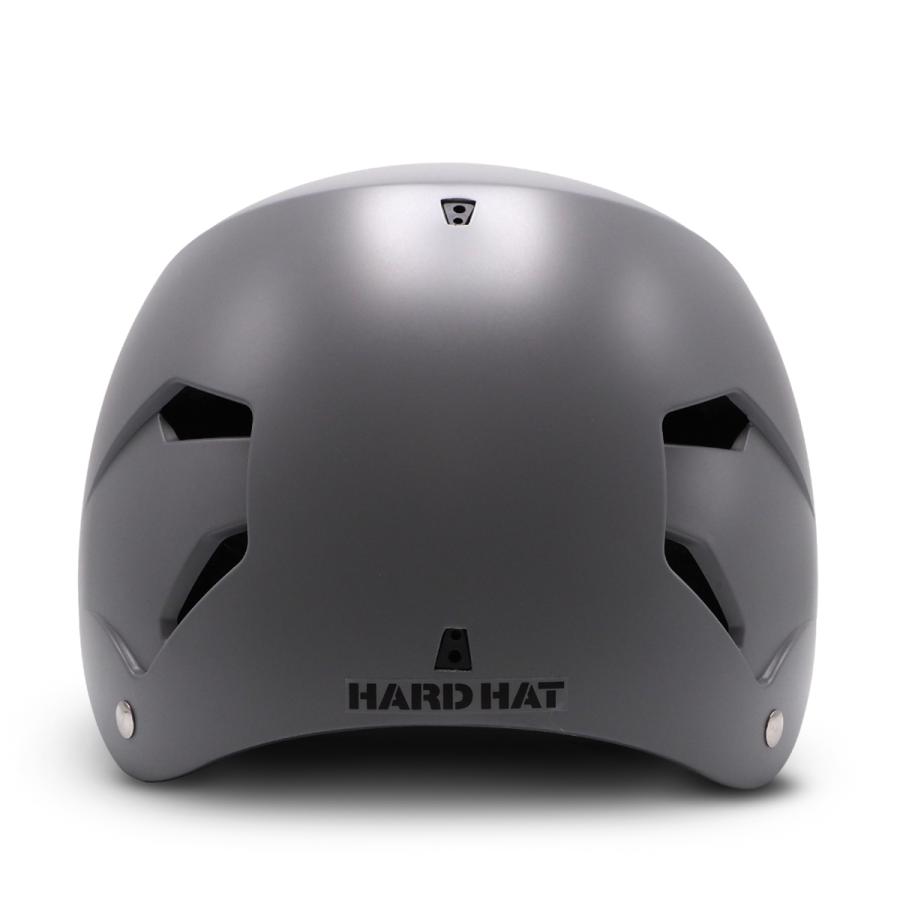 bern ヘルメット HARD HAT WATTS グレー L バイザー付き