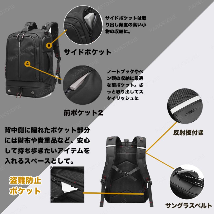 ビジネスリュック メンズ 多機能 55l 大容量 防水 収納 リュック ビジネスリュック メンズ 多機能 55l 大容量 防水 収納 リュック