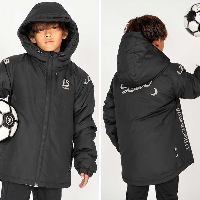ルースイソンブラ 中綿ジャケット サッカー フットサル ブラック Sサイズ ルースイソンブラ 【只今予約受付中!!】 【10月下旬頃入荷