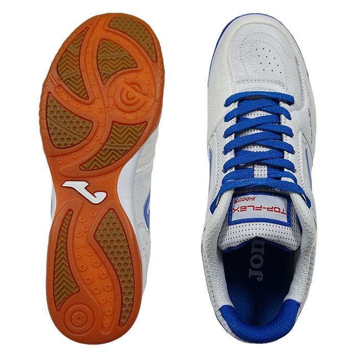 Joma ホマ TOPS2122IND トップフレックス ホワイトブルー 室内用 Joma ホマ TOPS2122IND トップフレックス ホワイトブルー 室内用