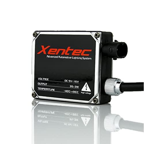 応援セール Xentec 9007 (HB 5) Hi/Lo 8000 K HIDキセノンバルブバンドル、35 W標準デジタル安定器付き(ライトニングブルー、ハイビームハロゲン)