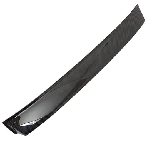 最終SALE ZSPARTルーフスポイラー炭素繊維はコルベットC 7用2014-2019年に適合、光沢ブラックリアウィンドウルーフトップスポイラー