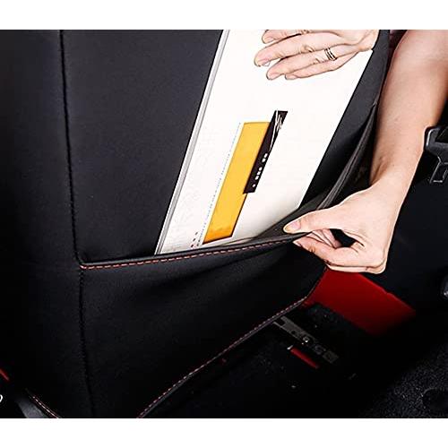 保存状態良好☆ Y.Two jeans Car Leather Cushion Seat Protection Cover Decoration for Smart 453 Fortwo (色:Rojo、サイズ:A)