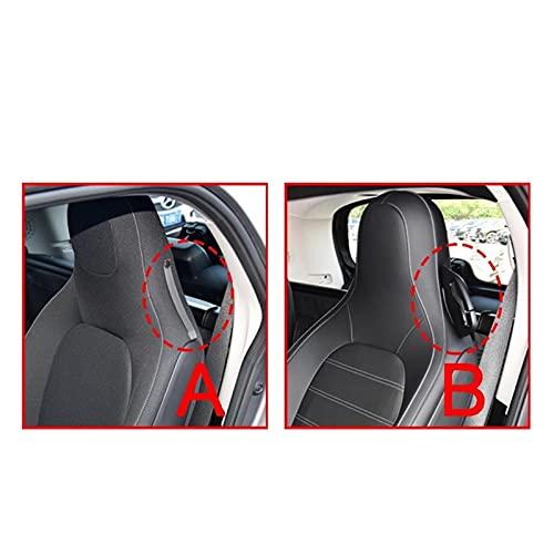2022年秋冬新作 Y.Two jeans Car Leather Cushion Seat Protection Cover Decoration for Smart 453 Fortwo (カラー:ピンク、サイズ:A)