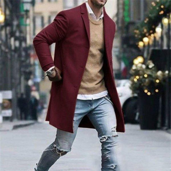 チェスターコート メンズ アウター ロングコート ロング丈 秋 冬 秋服 冬服 トレンチコート ロング丈 アウター 冬 ビジネスコート スリム 細身 Make Happy Marryi 栄輝商事 通販 Yahoo ショッピング