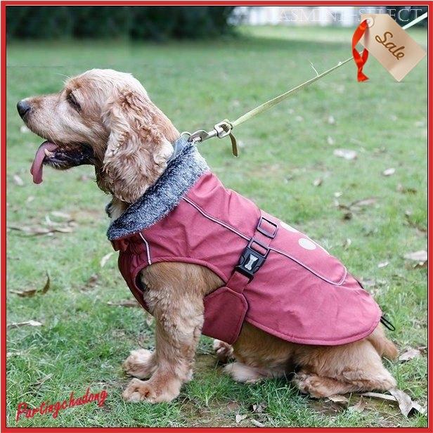 ペットウェア ペット用品 犬用 防水 撥水 防寒 裏起毛 コート ウェア 犬服 調節可能 リード穴付き 反射テープ付き 泥はね防止 大型犬 あたたかい Partingchudong Beaylh 栄輝商事 通販 Yahoo ショッピング
