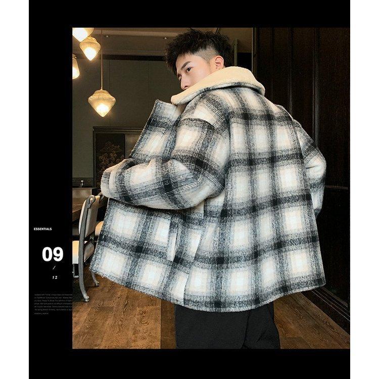 税込 チェック柄ダッフルコート メンズ ダッフルコート 長袖 冬服 ゆったりアウター カッコイイ アウトドア 防寒服 人気 裏起毛ジャケット ダッフルコート サイズ L Wp Polestarcalendars Com