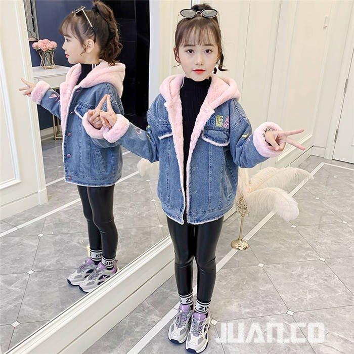 100 安い ベビー服 シューズ デニムジャケット フート付き キッズジャケット デニムジャケット フート付き キッズジャケット ジージャン Gジャン 韓国子ども服 子供服 女の子 Www Threeriversofs Com