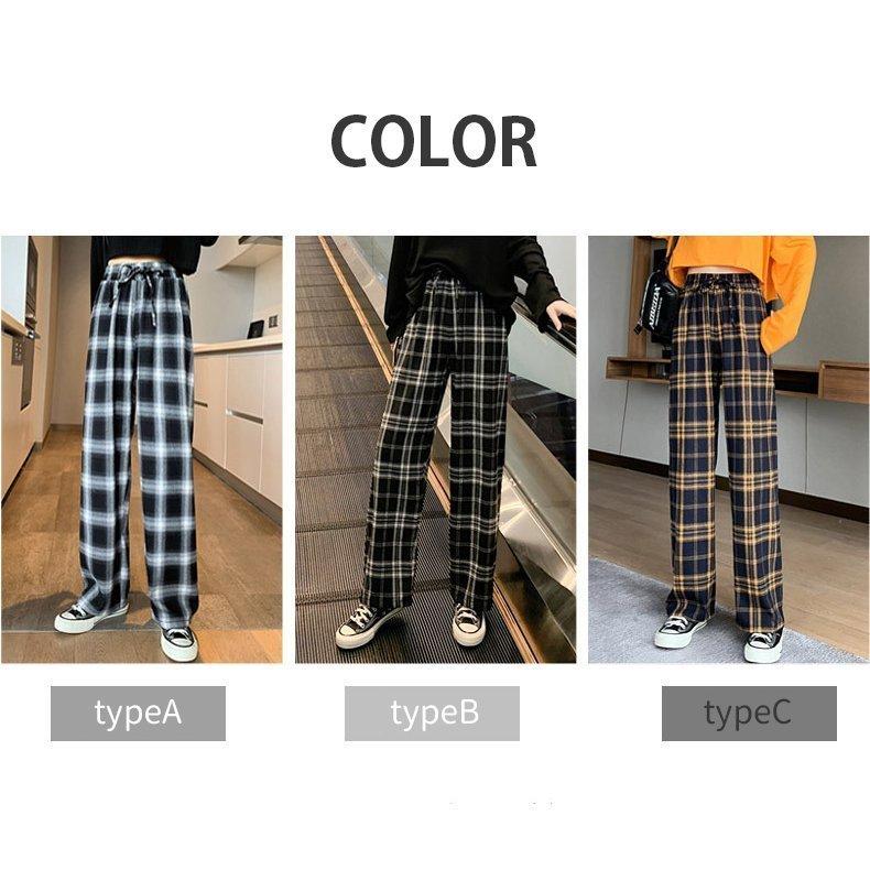 日本正規品 チェックパンツ ワイドパンツ 裏起毛 レディース 秋冬 コーデ 冬 ボトムス ドロストパンツ ウエストゴム イージーパンツ ゆったり おしゃれ 柄 Ford Tools Co Za