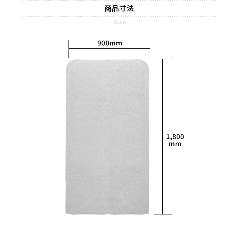 吸音・飛沫対策高さ180cm 幅90cm 追加パネル(1枚) EasyWall