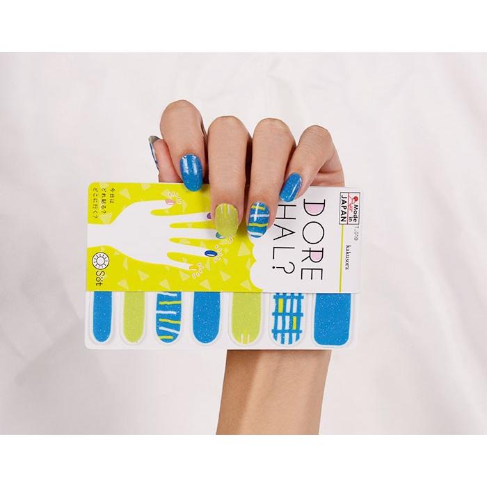 ネイルシール DOREHAL? kakusora ドレハル 爪 ネイルラップ 簡単 貼る