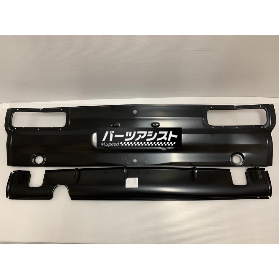 □□ 復刻 ハコスカ スチール バックパネル ＆ スカート set パーツ