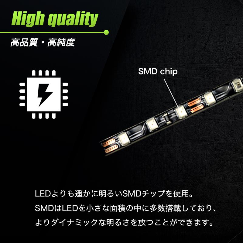 LED テープライト 爆光 ホワイト ピンク アンバー ブルー レッド