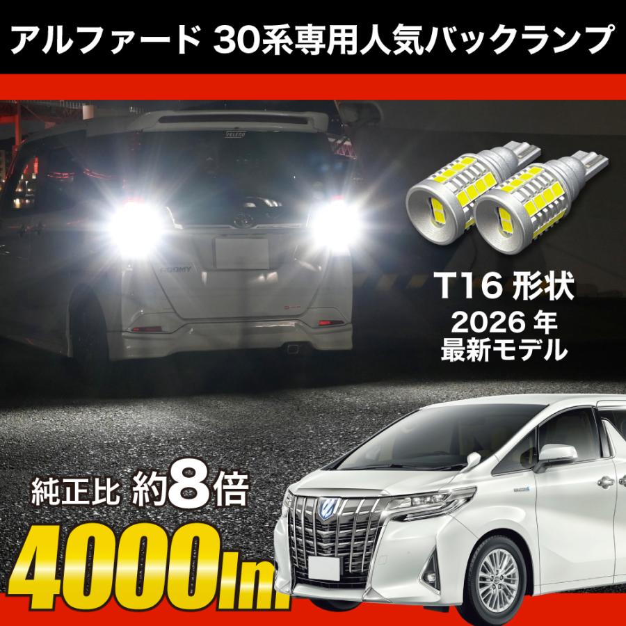 アルファード 30系 前期 H27.1〜H29.12 AYH GGH AGH 専用 LED バック
