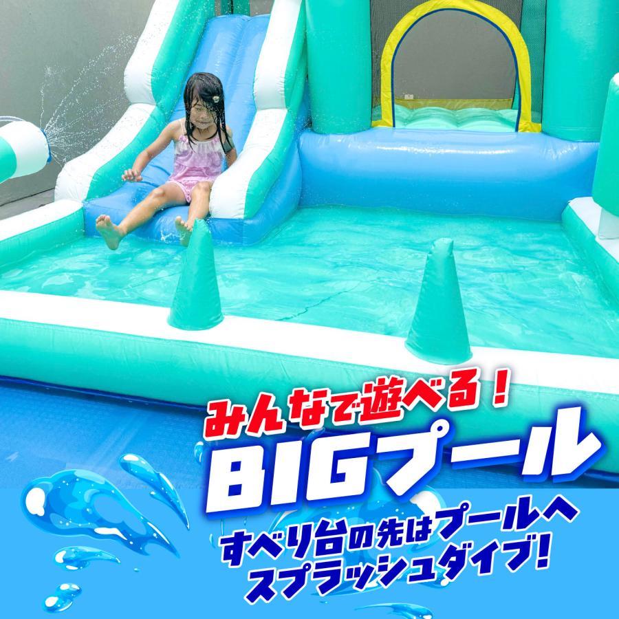 エアー 遊具 6畳 に入る 室内 トランポリン 滑り台 小さめ コンパクト