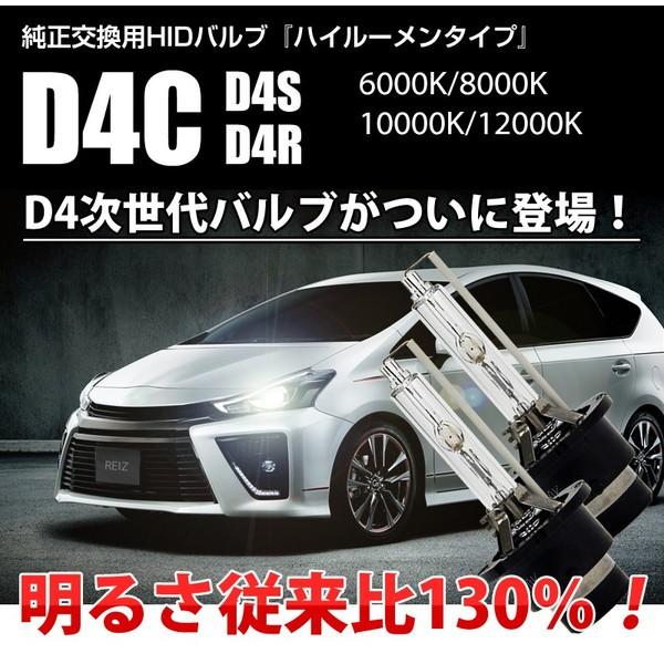 HID D4C D4S D4R ハイルーメンタイプ 従来比130% 純正 HID 交換 バーナー 純正交換 35Ｗ 5000K/6000K/8000K/10000K/12000K 送料無料