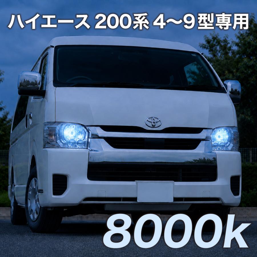 ハイエース 200系 4型 5型 6型 7型 8型 専用 T10 LED ポジションランプ