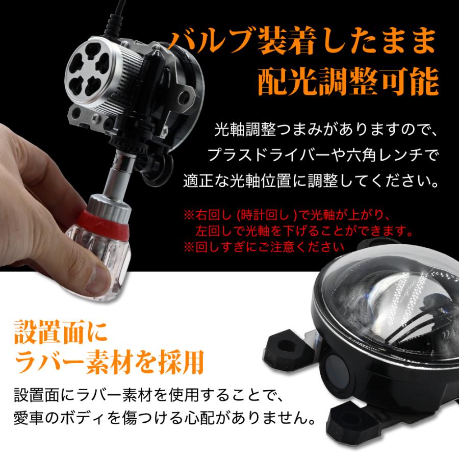 N-BOX R5.10〜 JF5 JF6 専用 交換用LEDフォグランプセット 2色切替 パープル グリーン ブルー バイカラー L1B 日産 2色 フォグ 爆光 ホワイト 車検対応