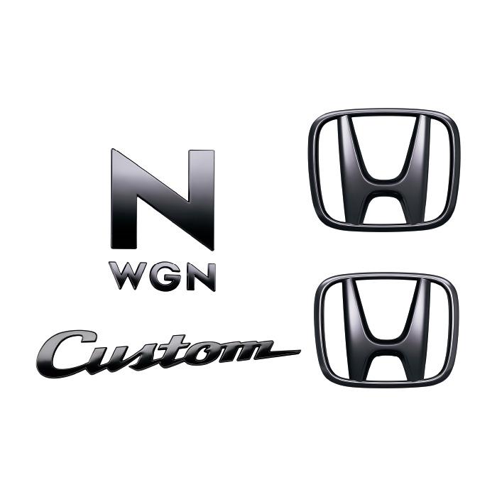 N-WGN HONDA ホンダ 純正 ブラックエンブレム N-WGN Custom JH3 JH4