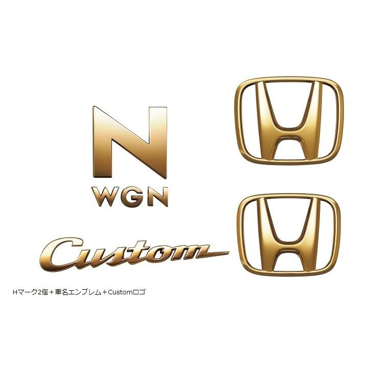 N-WGN HONDA ホンダ 純正 ゴールドエンブレム N-WGNカスタム用 JH3/JH4