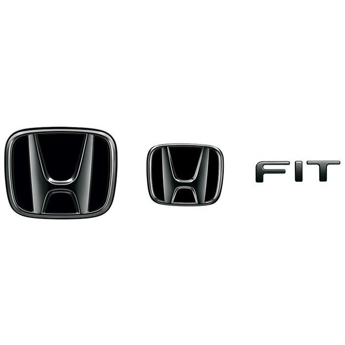 フィット HONDA ホンダ 純正 ブラックエンブレム 08F20-TZA-000C FIT