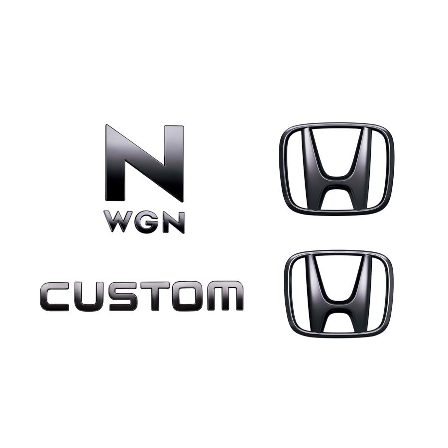 N-WGN HONDA ホンダ 純正 ブラックエンブレム N-WGN CUSTOM用 JH3/JH4 