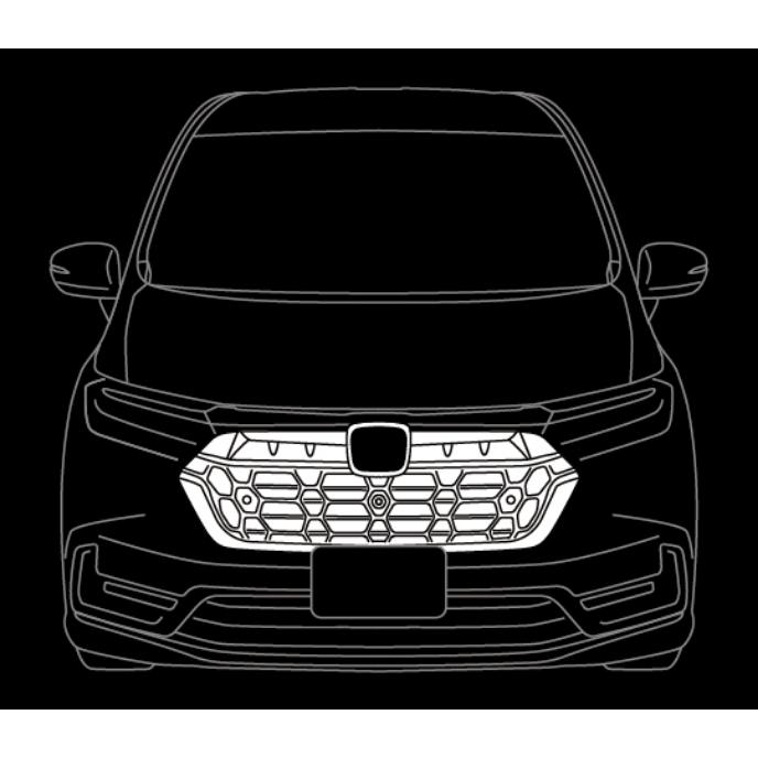 オデッセイ(車) HONDA ホンダ 純正 フロントグリル オデッセイ オデッセイ(車) HONDA ホンダ 純正 フロントグリル オデッセイ
