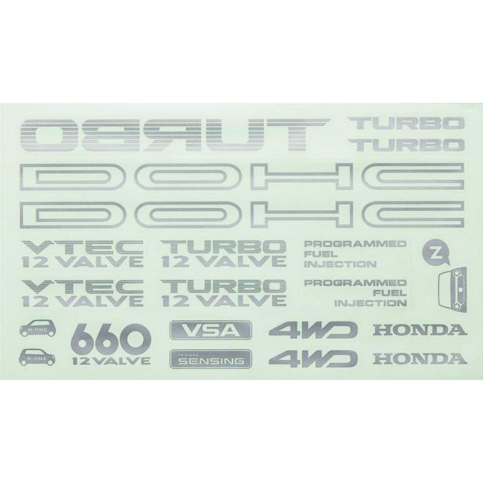 N-ONE HONDA ホンダ 純正 デカール ボディーセット シルバー N N-ONE HONDA ホンダ 純正 デカール ボディーセット シルバー N