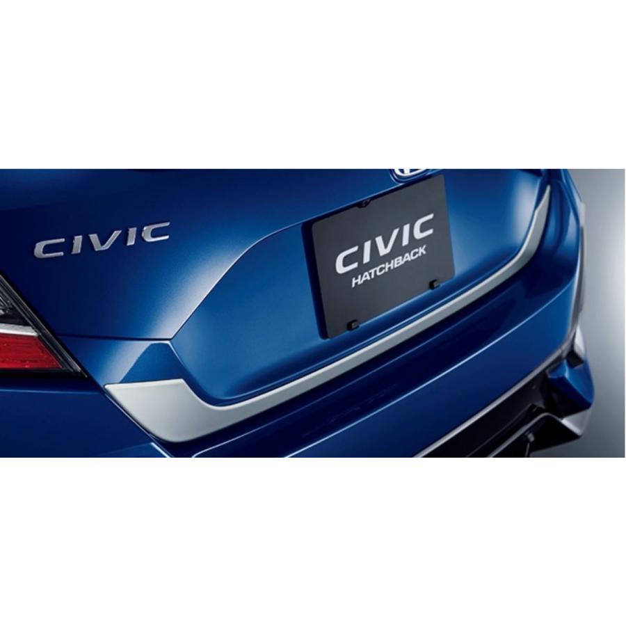 シビック HONDA ホンダ 純正 テールゲートガーニッシュ マットシルバー