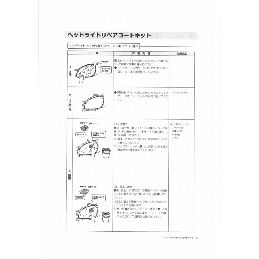 HONDA ホンダ 純正　ヘッドライトリペアコート　08CWB-G010N0　純正｜parts-conveni｜02