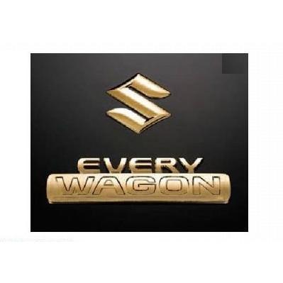 エブリイワゴン SUZUKI スズキ 純正 エンブレム ゴールド リヤ用S