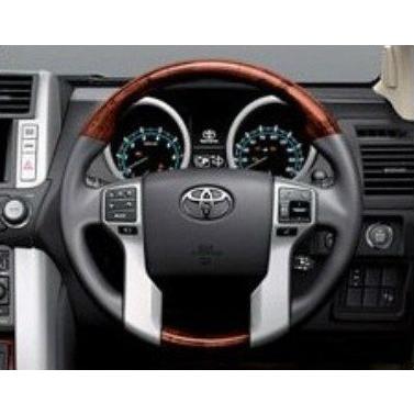 TOYOTA(トヨタ)/純正 ウッド調ステアリング ダークブラウン TOYOTA(トヨタ)/純正 ウッド調ステアリング ダークブラウン