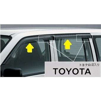 サクシード TOYOTA トヨタ 純正 サイドバイザー ベーシック 08611