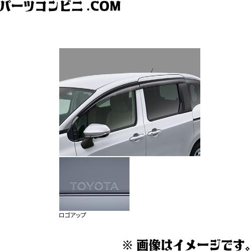 シエンタ 純正ドアバイザー サイドバイザー シエンタ(車) サイドバイザー(寒冷地仕様 付車用)前後左右分セット