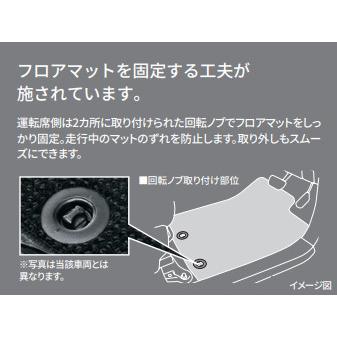 シエンタ(車) TOYOTA トヨタ 純正 フロアマット ベーシックタイプ 1台