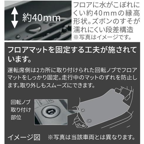 ヴェルファイア TOYOTA トヨタ 純正 スノーレジャー用フロアマット 縁