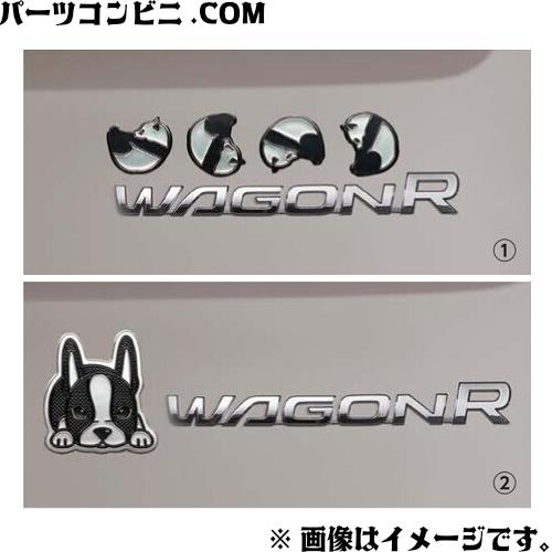 ワゴンR SUZUKI スズキ 純正 デコステッカー ころがるパンダ 9923A