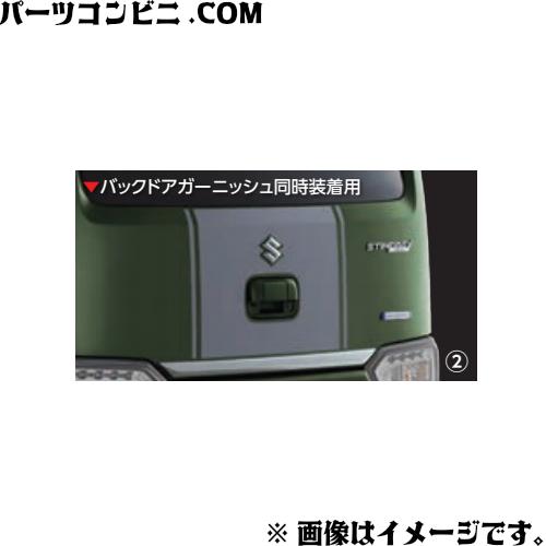 ワゴンR SUZUKI スズキ 純正 バックドアデカール ストライプ カーボン