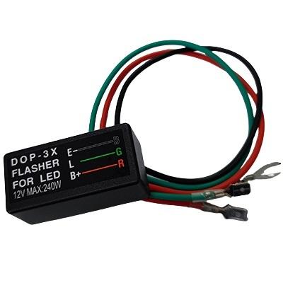 Energyprice エナジープライス バイク リレー ウィンカーリレー Ledウインカーリレー クワ型 アース端子タイプ 汎用 12v車 激安人気新品