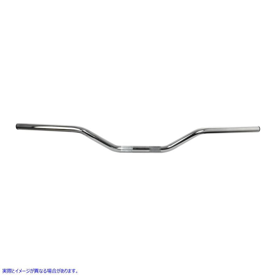 【並行輸入品】 エムゴ クロームユニバーサルストリートハンドルバー 23-92401 06012620 EMGO H/BAR UNI STREET CHROME #DRAG
