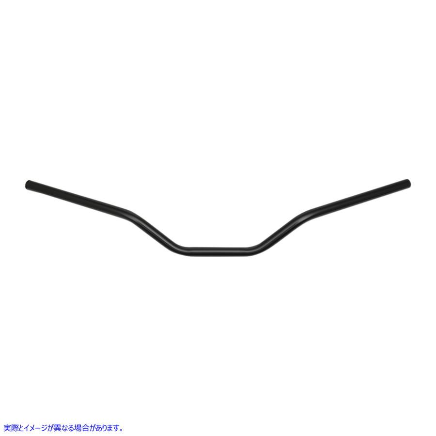 【並行輸入品】 エムゴ サテンブラックワイドマグナハンドルバー 23-12575S 06012634 EMGO H/BAR WIDE MAG SATIN BLK #DRAG