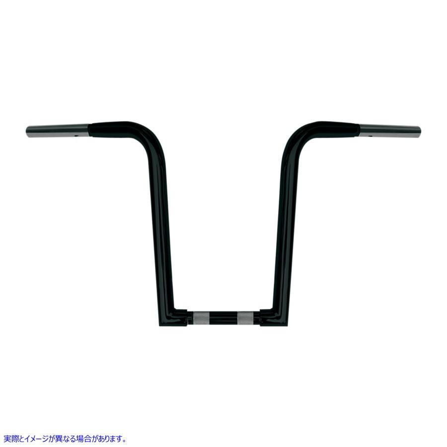 取寄せ 1-1/4 Chubby?ハンドルバー - Z/APEハンガーを無法 ワイルドワン WILD 1 Black 14 Outlawz Handlebar WO614B #DRAG #06013158