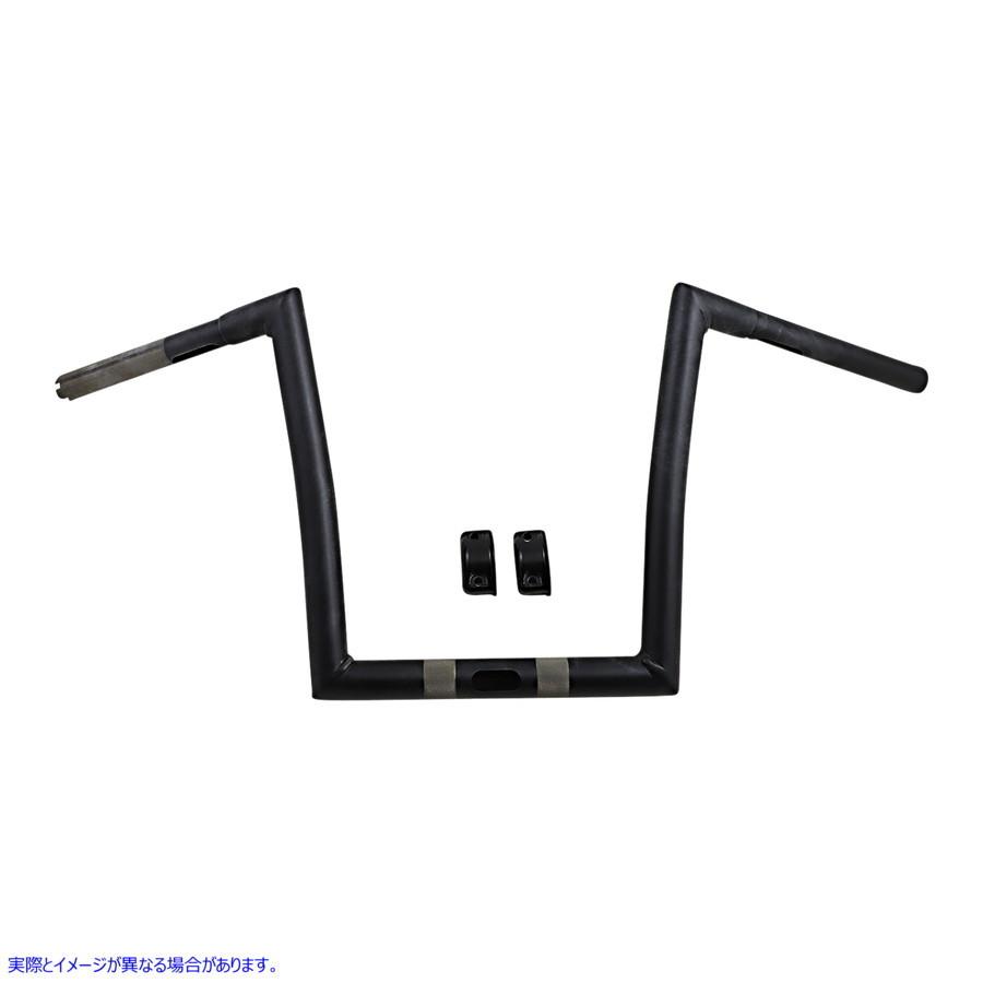 【並行輸入品】 トッズサイクル ハンドルバー - 12インチ - フラットブラック 06013987 TODD'S CYCLE HANDLEBAR 12\" FLB FLTR15+ #DRAG"