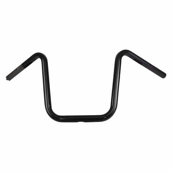 互換品】 ハンドルバー - ナローエイプ 12インチ TBW ブラック