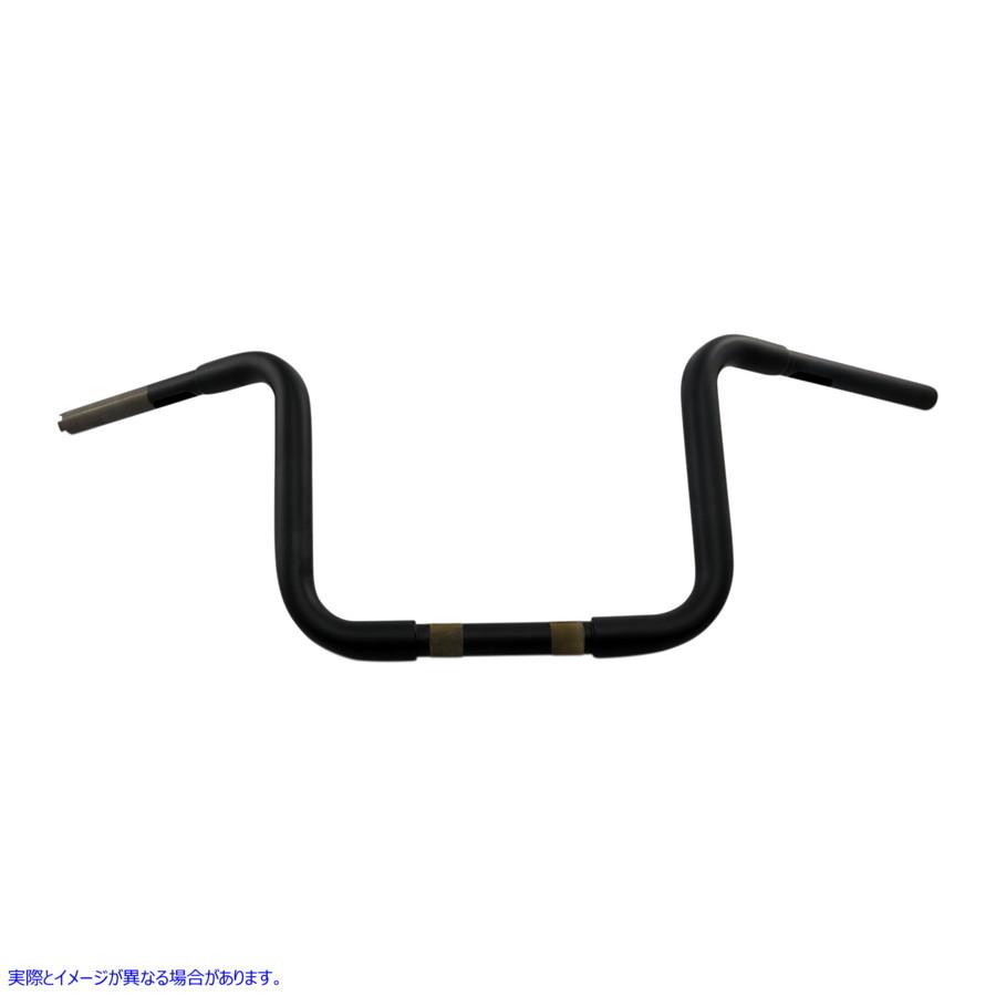 【並行輸入品】 トッズサイクル ハンドルバー - ビーター - 10インチ - マットブラック 06014676 TODD'S CYCLE HANDLEBAR 10M 1.25 STPBTR #DRAG