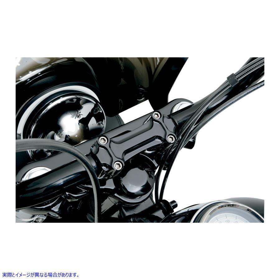 【並行輸入品】 トッズサイクル ライザー - ボーン - 1インチ - ブラック BBC3-2 06020376 TODD'S CYCLE RISER BONES SNGL 1\" BLK #DRAGの画像