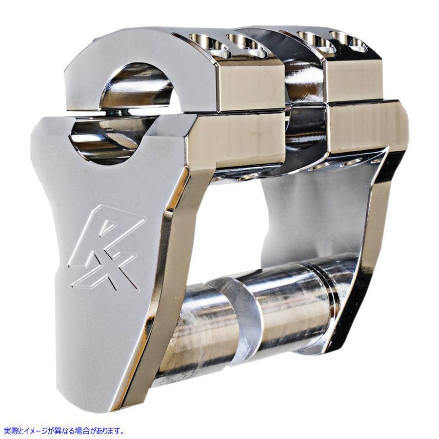 【並行輸入品】 ロックスピード FX クローム 2インチ ピボットライザー 4R-P2RX-02 06020843 ROX SPEED FX INCH PIVOT RISER CHROME 2 #DRAG
